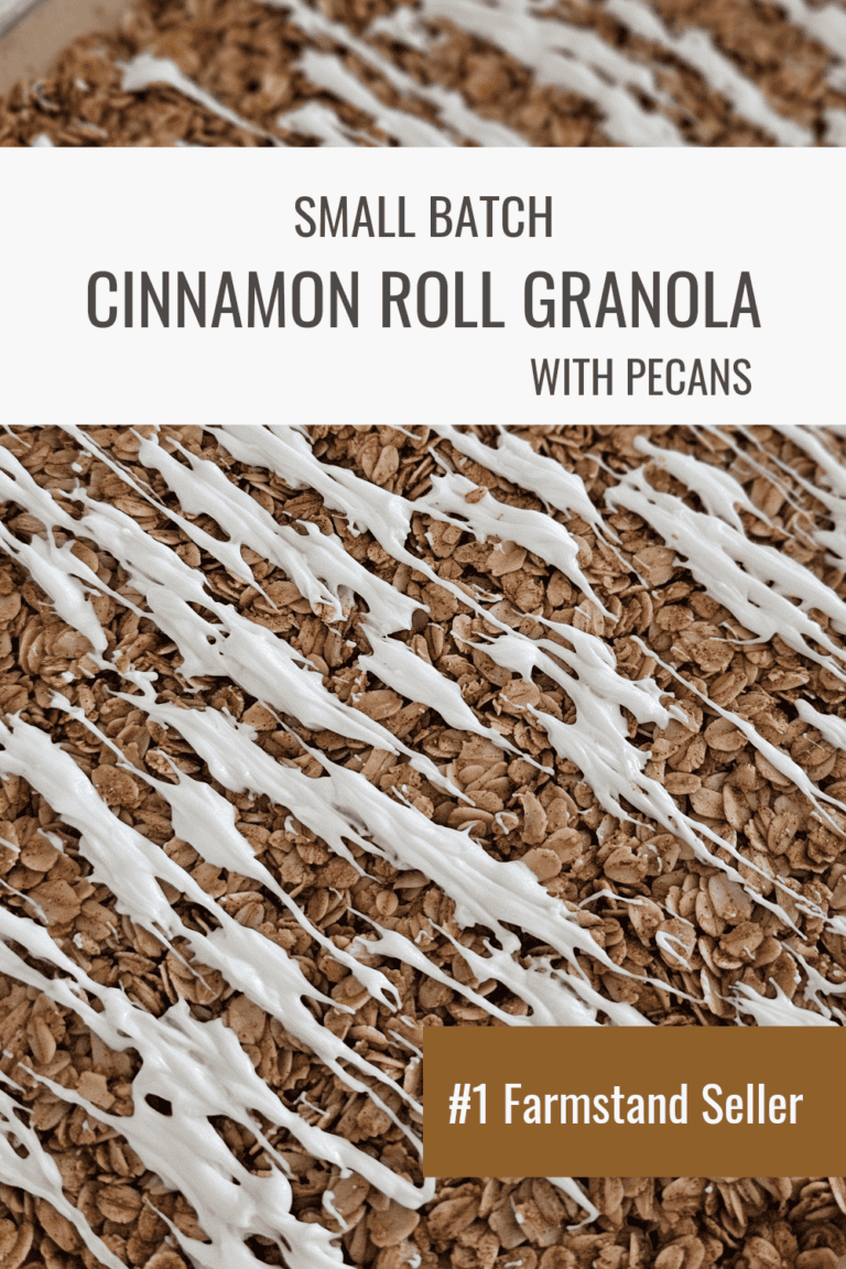 Small Batch Cinnamon Roll Granola - Bull Butter Co.