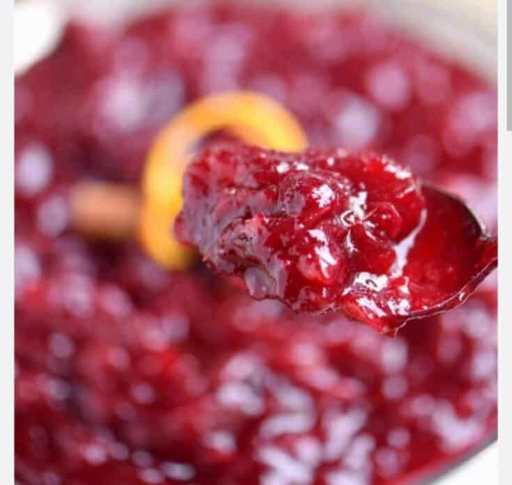 Kallie Tara's Homemade Cranberry Sauce