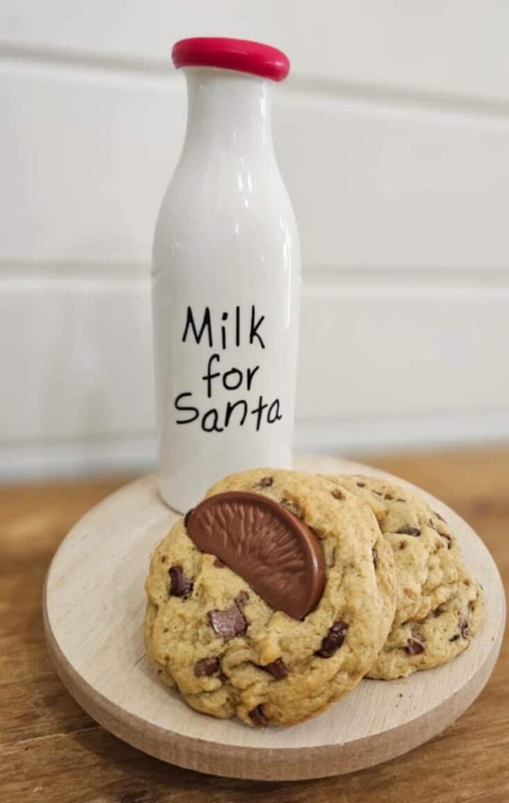 chocolate orange cookie sourdough cookie